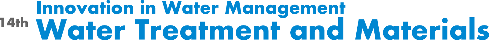 14th Innovation in Water Management Water Treatment and Materials