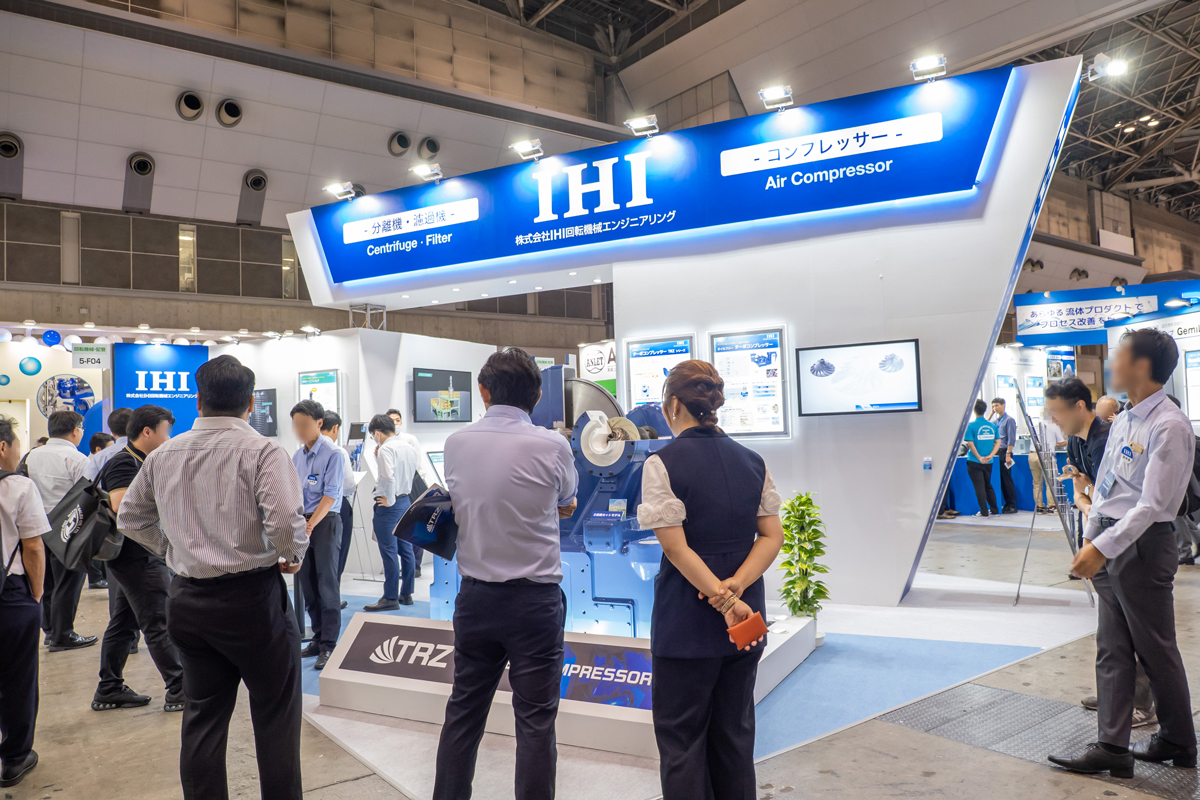 IHI回転機械エンジニアリング ブース風景